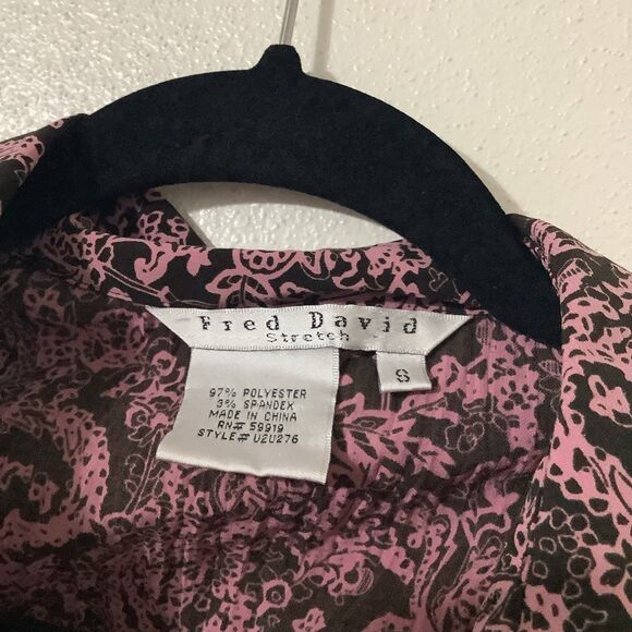 Vintage Y2K Fairycore Whimsical Boho Casual Fairy Crinkle Button Up Shirt Small - Picture 7 of 7